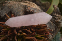 Polished Gemmy Double Terminated Rose Quartz Points x 12 From Ambatondrazaka, Madagascar - TopRock