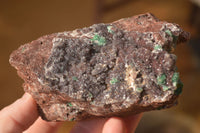 Natural Drusy Coated Ball Malachite On Dolomite Specimens  x 2 From Likasi, Congo - Toprock Gemstones and Minerals 