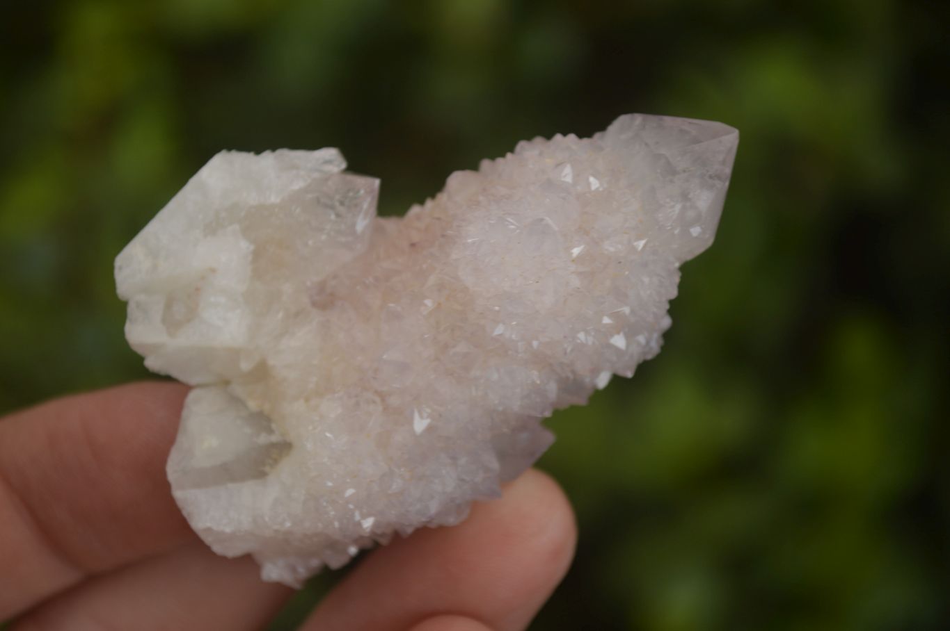 Natural Pale Lilac Spirit Quartz Clusters x 12 From Boekenhouthoek, South Africa - Toprock Gemstones and Minerals 
