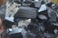 Natural Schorl Black Tourmaline Specimens x 2 From Erongo Mountains, Namibia - TopRock
