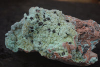 Natural Drusy Coated Chrysocolla & Malachite Dolomite Specimens x 3 From Congo - Toprock Gemstones and Minerals 