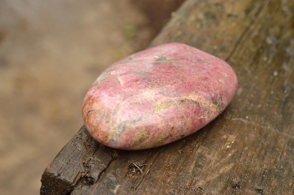 Polished Pink Rhodonite Standing Free Forms  x 6 From Madagascar - TopRock