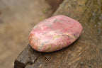 Polished Pink Rhodonite Standing Free Forms  x 6 From Madagascar - TopRock