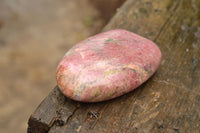Polished Pink Rhodonite Standing Free Forms  x 6 From Madagascar - TopRock