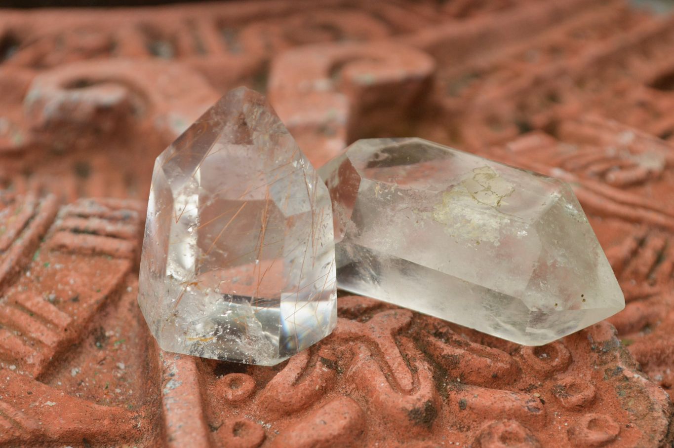 Polished Lovely Mixed Selection Of Quartz Crystals  x 15 From Madagascar - TopRock