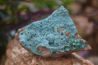 Natural Drusy Coated Chrysocolla & Malachite Dolomite Specimens x 3 From Congo - Toprock Gemstones and Minerals 