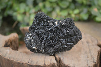 Natural Schorl Black Tourmaline Specimens x 6 From Erongo, Namibia - Toprock Gemstones and Minerals 