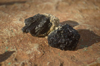 Natural Small Schorl Black Tourmaline Specimens x 70 From Erongo, Namibia - Toprock Gemstones and Minerals 