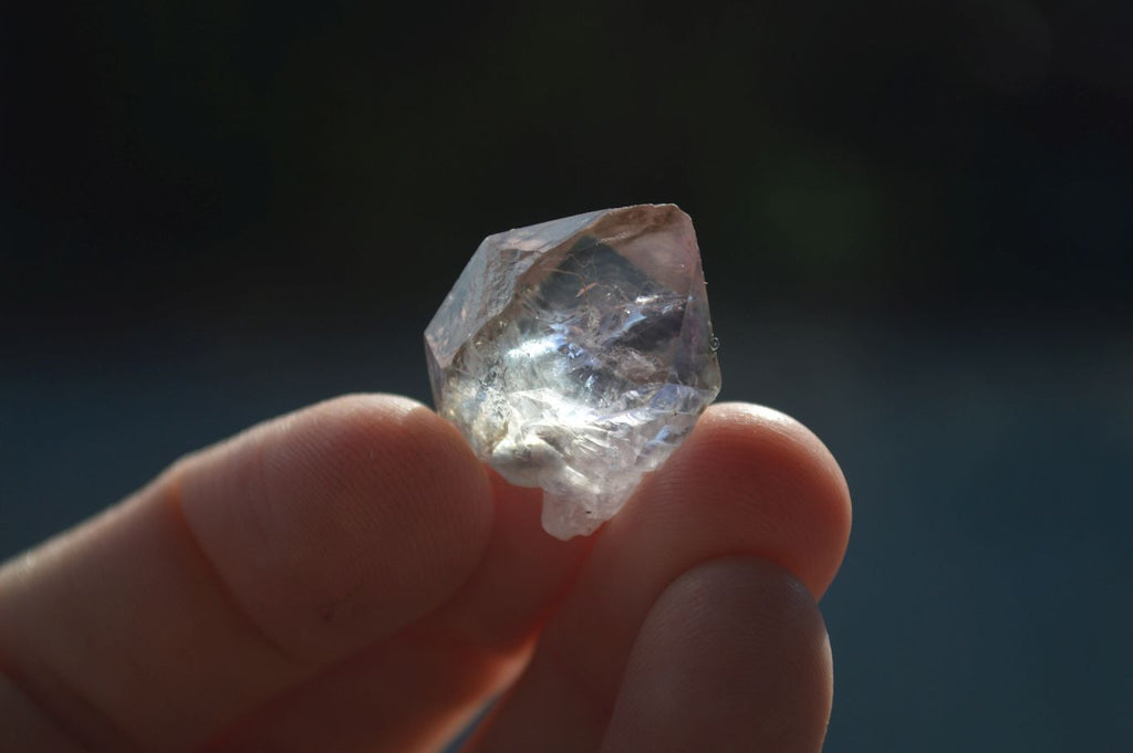 Natural Small Smokey Amethyst Crystals  x 35 From Chiredzi, Zimbabwe - Toprock Gemstones and Minerals 