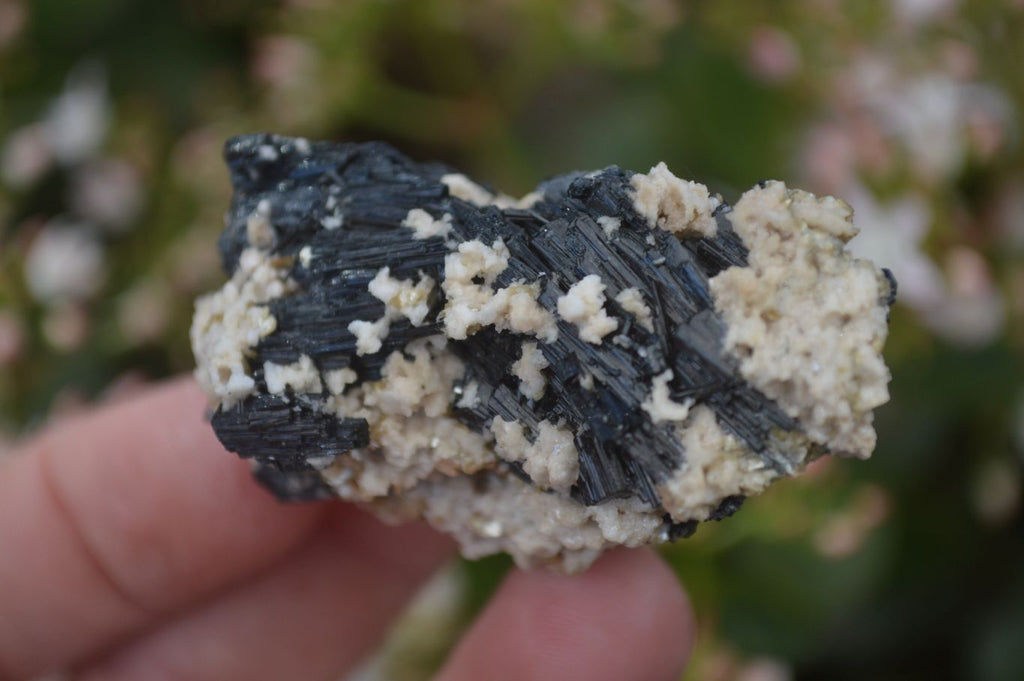 Natural Schorl Black Tourmaline Specimens x 35 From Erongo, Namibia - Toprock Gemstones and Minerals 