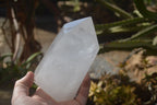Polished Large Clear Quartz Points x 2 From Madagascar - Toprock Gemstones and Minerals 