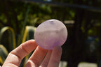 Polished Dream Amethyst Palm Stones  x 20 From Madagascar - TopRock