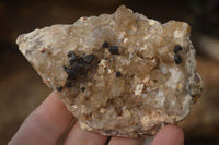 Natural Schorl Black Tourmaline Specimens x 6 From Erongo, Namibia - Toprock Gemstones and Minerals 
