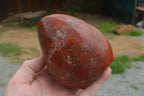 Polished New Red Jasper Standing Free Forms  x 2 From Madagascar - TopRock