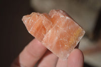 Natural New Sunset Orange Calcite Specimens  x 24 From Spitzkop, Namibia - Toprock Gemstones and Minerals 