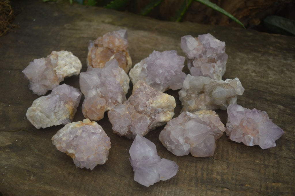 Natural Spirit Amethyst Quartz Clusters  x 12 From Boekenhouthoek, South Africa - Toprock Gemstones and Minerals 