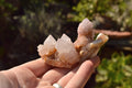 Natural Small Spirit Quartz Crystals & Clusters  x 48 From Boekenhouthoek, South Africa - TopRock