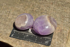 Polished Dream Amethyst Palm Stones  x 20 From Madagascar - TopRock