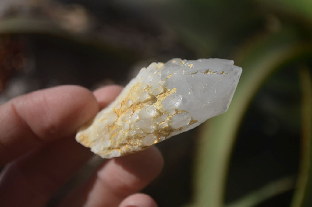 Natural Pineapple Candle Quartz Crystals  x 35 From Madagascar - Toprock Gemstones and Minerals 