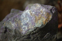 Natural Rough Stichtite & Serpentine Specimens x 6 From Barberton, South Africa - Toprock Gemstones and Minerals 