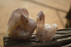 Natural Hematoid Quartz Crystals x 12 From Karoi, Zimbabwe - Toprock Gemstones and Minerals 