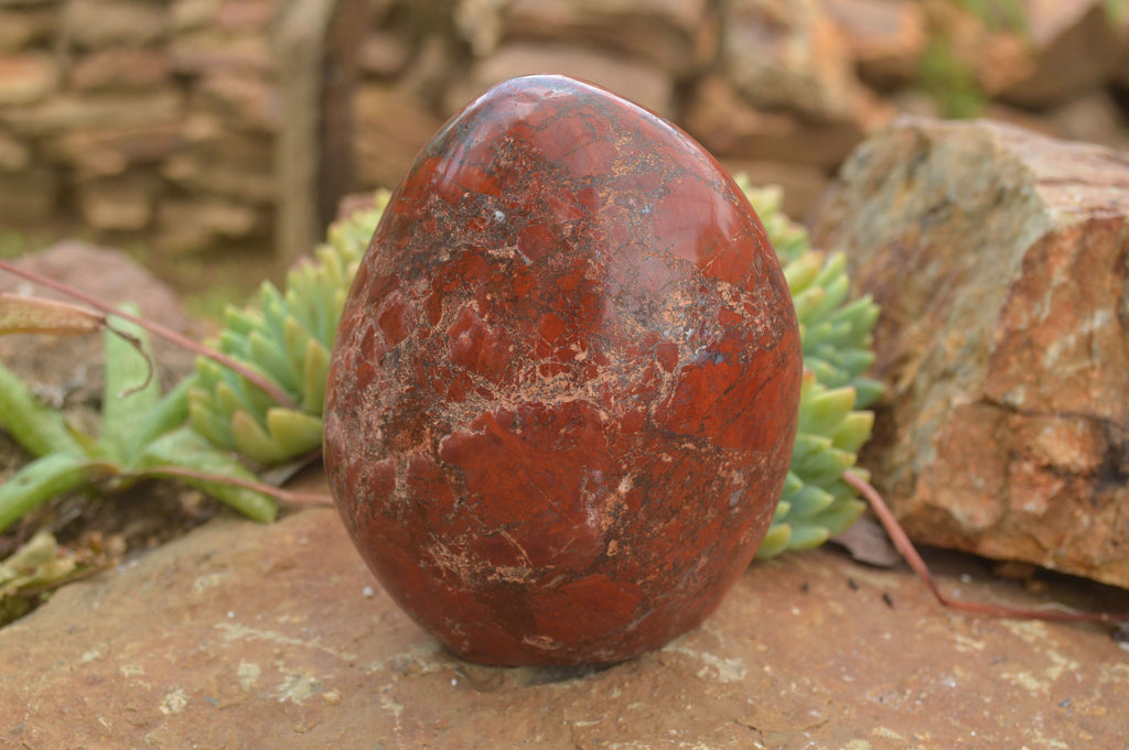Polished New Red Jasper Standing Free Forms  x 2 From Madagascar - TopRock