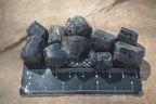 Natural Alluvial Schorl / Black Tourmaline Crystals  - Sold per 1 Kg (200 to 280 pieces) - From Zimbabwe - Toprock Gemstones and Minerals 