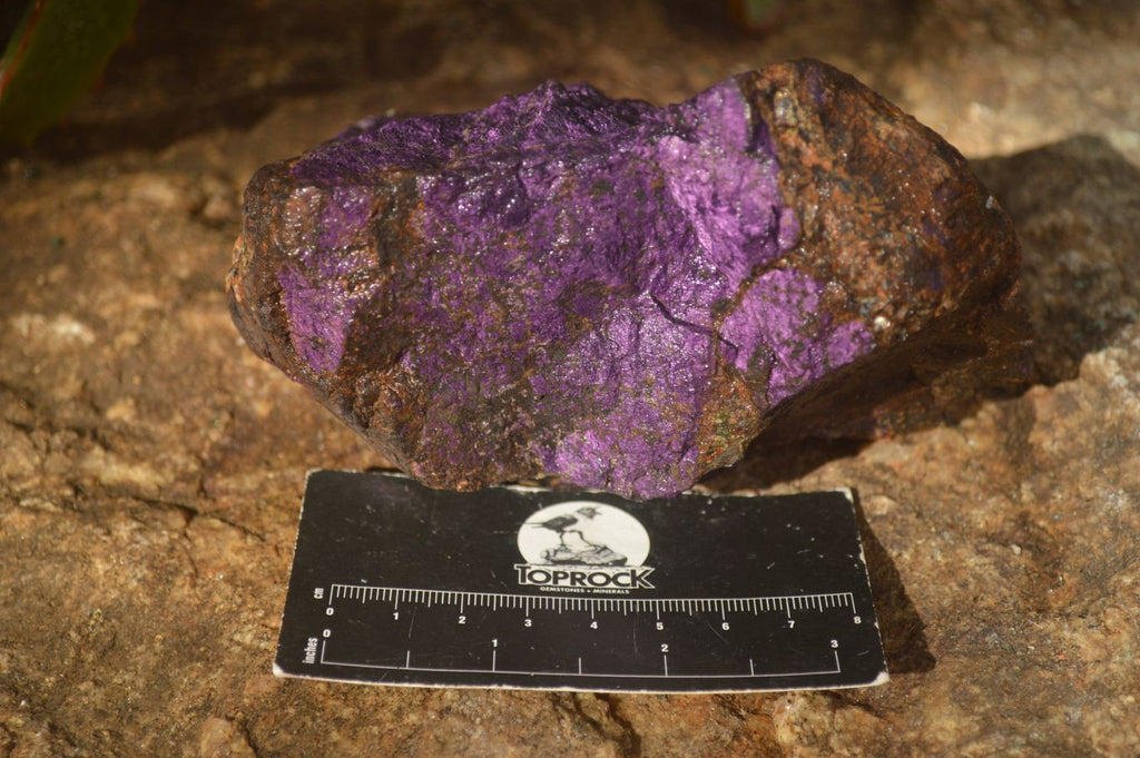 Natural Metallic Purpurite Cobbed Specimens  x 2 From Namibia - Toprock Gemstones and Minerals 