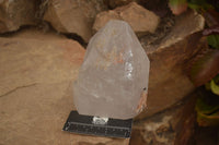Polished Large Clear Window Quartz Point x 1 From Madagascar - Toprock Gemstones and Minerals 