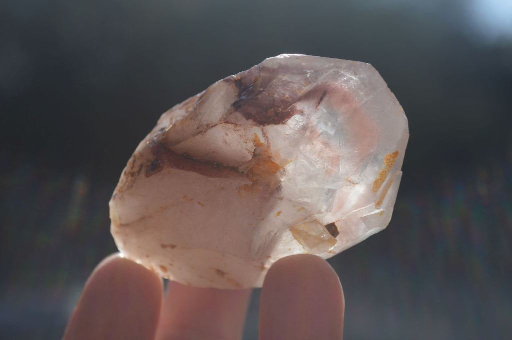 Natural Hematoid Quartz Crystals x 12 From Karoi, Zimbabwe - Toprock Gemstones and Minerals 