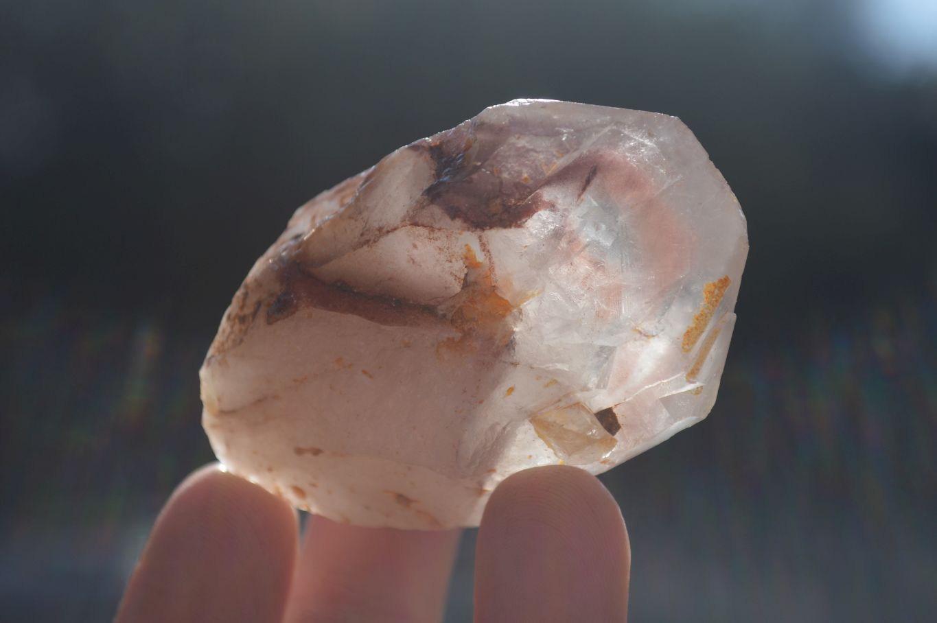 Natural Hematoid Quartz Crystals x 12 From Karoi, Zimbabwe - Toprock Gemstones and Minerals 