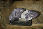 Polished Purple Lepidolite Free Forms  x 6 From Zimbabwe - Toprock Gemstones and Minerals 