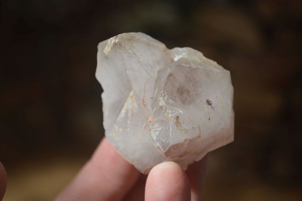 Natural Smokey Hematoid Quartz Crystals  x 24 From Ambositra, Madagascar - Toprock Gemstones and Minerals 