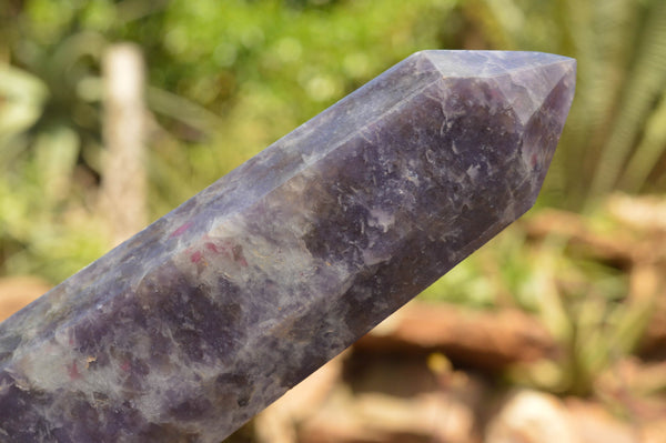 Polished Purple Lepidolite Mica Point  x 1 From Madagascar - TopRock