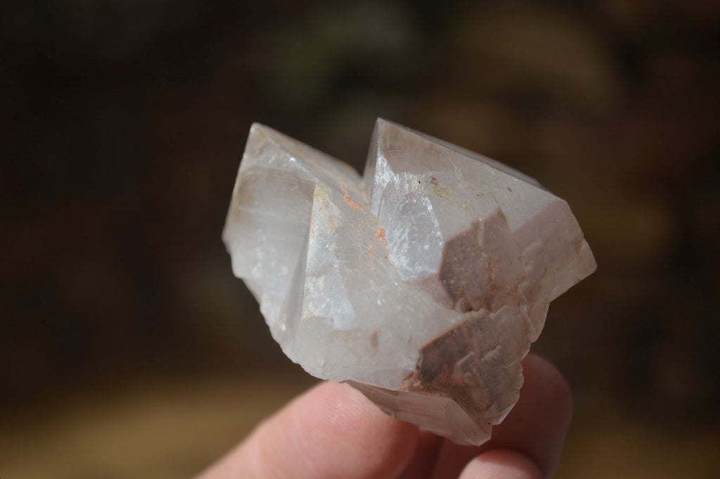 Natural Smokey Hematoid Quartz Crystals  x 24 From Ambositra, Madagascar - Toprock Gemstones and Minerals 