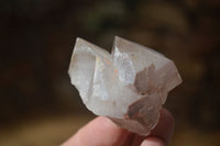 Natural Smokey Hematoid Quartz Crystals  x 24 From Ambositra, Madagascar - Toprock Gemstones and Minerals 