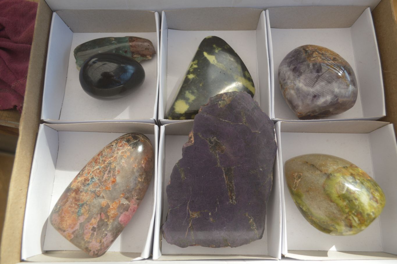 Polished Mixed Selection Of Retail Items x 5 From Southern Africa - Toprock Gemstones and Minerals 