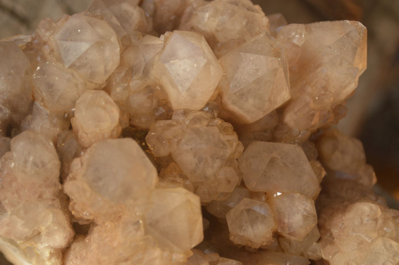 Natural Large Cascading White Phantom Smokey Quartz Cluster x 1 From Luena, Congo - Toprock Gemstones and Minerals 