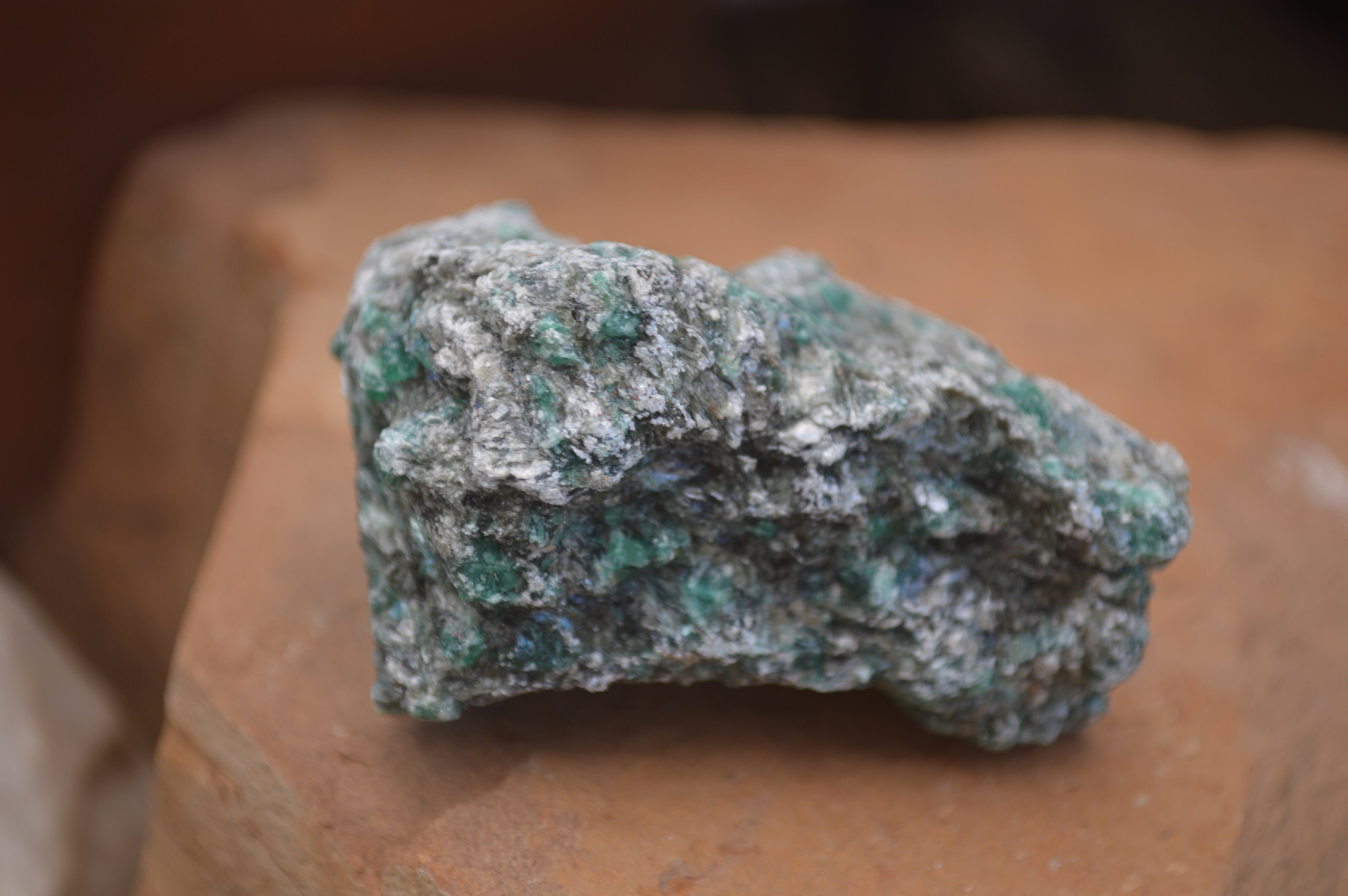 Natural Small Cobbed Emeralds In Matrix Specimens - Sold Per 1 kg (8-13 Pieces) From Sandawana, Zimbabwe - TopRock