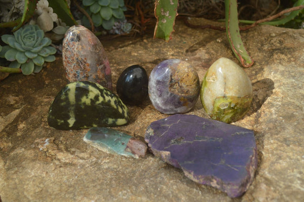 Polished Mixed Selection Of Retail Items x 5 From Southern Africa - Toprock Gemstones and Minerals 