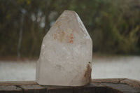 Polished Large Clear Window Quartz Point x 1 From Madagascar - Toprock Gemstones and Minerals 
