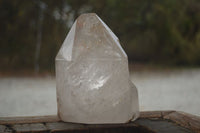 Polished Large Clear Window Quartz Point x 1 From Madagascar - Toprock Gemstones and Minerals 
