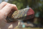 Polished Dragons (Epidote & Piedmontite) Bloodstone Points  x 3 From Tshipise, South Africa - TopRock