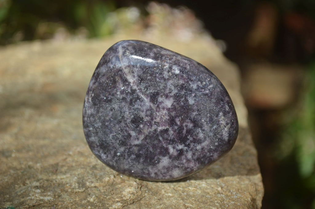 Polished Purple Lepidolite Free Forms  x 6 From Zimbabwe - Toprock Gemstones and Minerals 