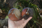 Polished Polychrome Jasper Spheres  x 2 From Mahajanga, Madagascar - Toprock Gemstones and Minerals 