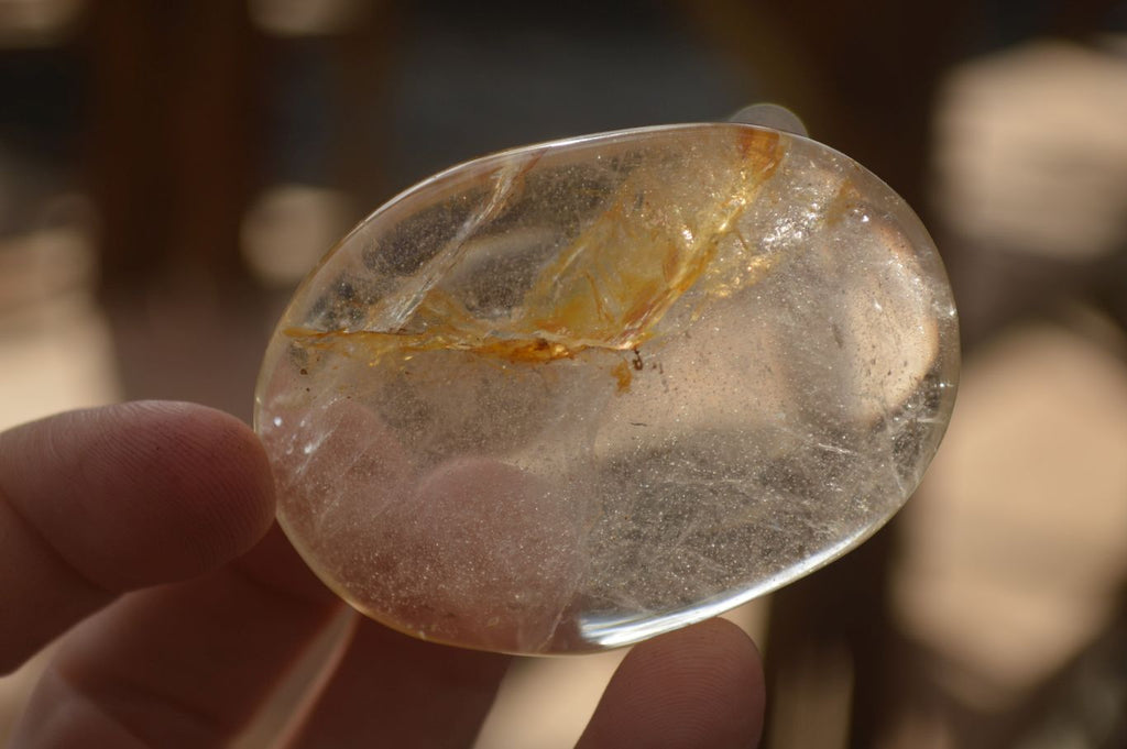 Polished Stunning Mixed Quartz Galet / Palm Stones x 12 From Madagascar - Toprock Gemstones and Minerals 