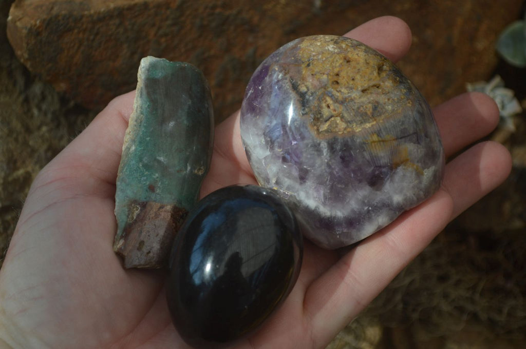 Polished Mixed Selection Of Retail Items x 5 From Southern Africa - Toprock Gemstones and Minerals 