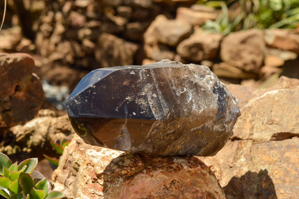 Natural Smokey Quartz Crystal With Polished Termination x 1 From Zomba, Malawi - TopRock