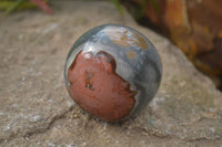Polished Polychrome Jasper Standing Free Forms  x 6 From Madagascar - Toprock Gemstones and Minerals 