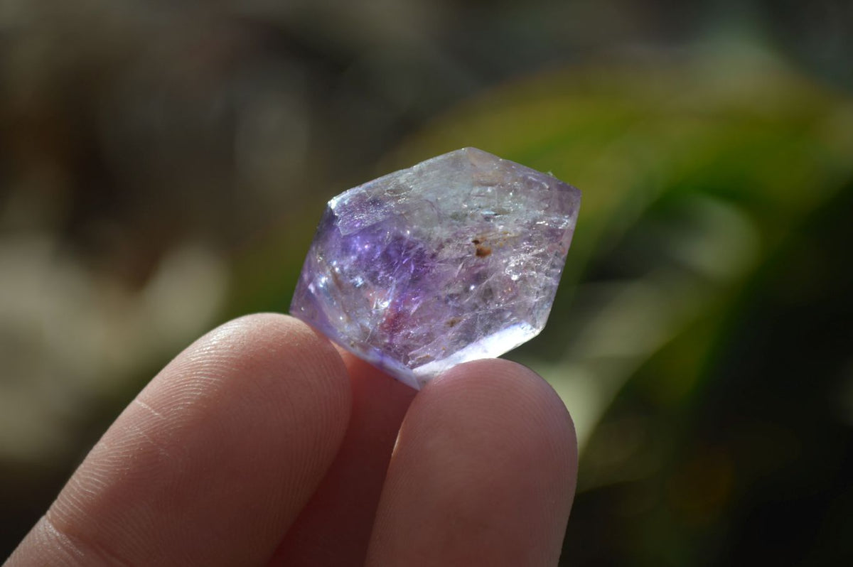 Polished Window Amethyst Points x 25 From Ankazobe, Madagascar - Toprock Gemstones and Minerals 